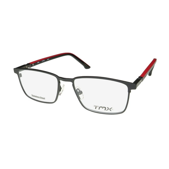 TIMEX TMX POINTS STAINLESS STEEL PRESTIGIOUS USA DESIGNER EYEGLASS FRAME/GLASSES