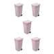 thumbnail image 1 of Advancent Cubos de basura con ruedas de amplia aplicación: construcción resistente para un bote de basura de escritorio fácil de limpiar, rosa Type2 NO2, 1 of 6