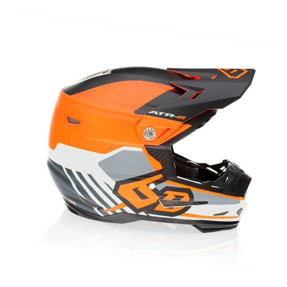 6D ATR-2 Target Helmet - Neon Orange - M