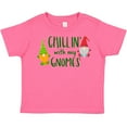 thumbnail image 3 of Inktastic Chillin' with My Gnomes Boys or Girls Toddler T-Shirt, 3 of 5