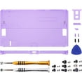 thumbnail image 3 of eXtremeRate Coque de Remplacement Transparente pour Console Ato Violette, pour Nintendo Switch O Console, 3 of 5
