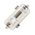 thumbnail image 4 of Pool Heat Exchanger, 40Kw Stainless Steel Swimming Pool Heating Device Circulation Heating Constant Temperature Equipment, Solar Heat Exchanger For Hot Tubs, Solar, Hydraulic Heating, Oil Cooling, 4 of 5
