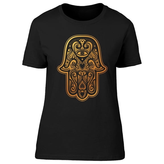 Hand Of Fatima Graphic T-Shirt Women -Image by Shutterstock, Female 3X-Large