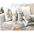 thumbnail image 6 of Throw Pillow Covers 20x20 Inches Home Decor Set of 4 Pillow Cases Decorative for Bed Sofa Cushion Couch Outdoor Watercolor Pumpkins Pillowcases, 6 of 6