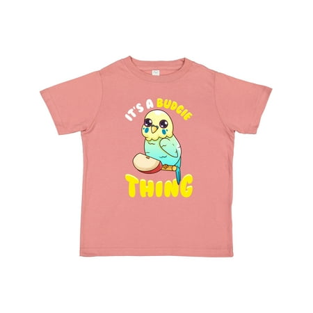 

Inktastic Budgie Parakeet Budgerigar Gift Toddler Boy or Toddler Girl T-Shirt