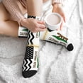 thumbnail image 7 of Women's Men's California America Flags Colorful Novelty Pattern Crew Athletic Socks, 7 of 7