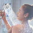 thumbnail image 4 of High Pressure Handheld Shower Head 5 Modes,Removable Hand Held Showerheads ,Chrome Finish Bathroom Faucet Kit ,With 5 FT Stainless steel Hose, 4 of 8