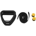 thumbnail image 1 of 2Pcs Gymnastic Ring Portable Gymnastic Ring Gym Shoulder Strength Home Fitness Training Equipment-1M, 1 of 8
