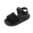 thumbnail image 5 of Zshosam Toddler Shoes Girl Toddler Girls Double Buckle Sandals Children'S Adjustable Back Strap Water Sandal (Black,11), 5 of 5