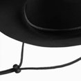 thumbnail image 4 of NOLDARES Toddler Baby Cowboy Hat Infant Baby Boys Girl Cowgirl Hats Kids Western Cowboy Hat(Black,4-10 Y), 4 of 5
