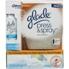 Glade Press & Spray Clean Linen Air Freshener Starter Kit, 0.43 Oz.