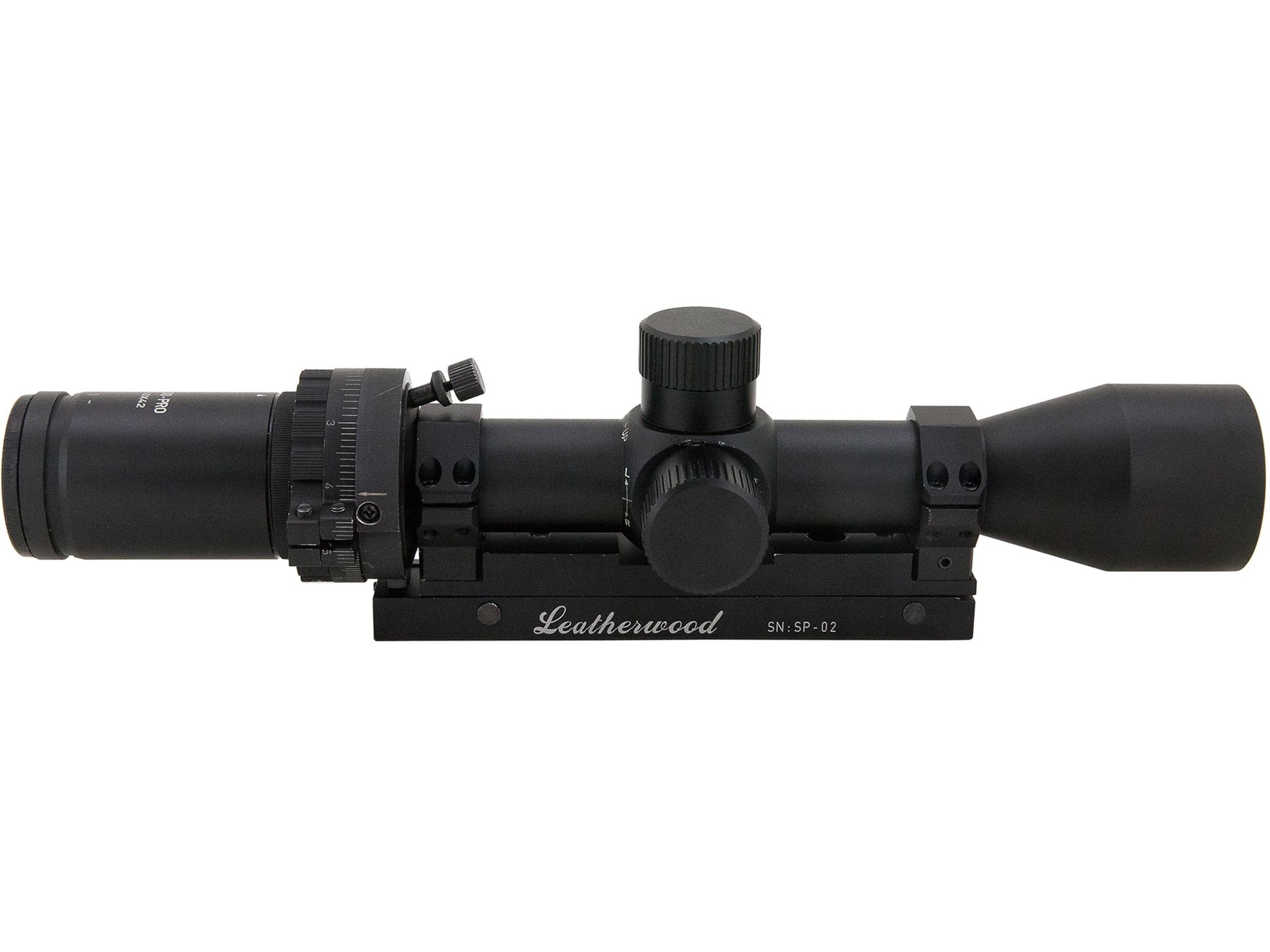Hi-Lux Optics Automatic Ranging Trajectory  2-10x42mm LPVO Rifle Scope, 30mm Tube, HR1 MOA Reticle, Green Illumination, Matte Black