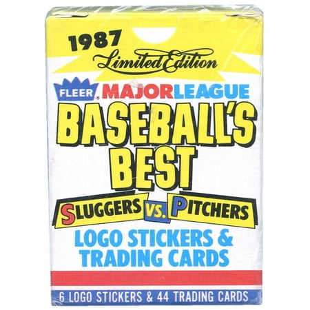 UNOPENED MLB 1987 Baseball's Best Sluggers vs. Pitchers Baseball Cards