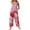 Watermelon Red, variant on Fgvctg Valentine's Day Women's Jumpsuit Wide Leg Pant Holiday Love Heart Print Overalls Sleeveless Romper Date Night Spaghetti Straps Jumpsuits Loose Bib Overalls Sprimg Clothes With Pockets Red 3XL
