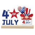 thumbnail image 1 of American Independence Day Decorations Wooden Letters Creative Ornament, 1 of 6