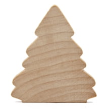 50 Pcs Christmas Tree Cut Outs2-1/4" tall x 2" wide x 1/4" thick