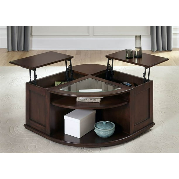 Wedge Cocktail Table Com Wedge Cocktail Table Com, Wood Wedge Coffee Table Lift Top