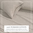 thumbnail image 2 of Great Bay Home Cotton Blend Flannel Sheet Set, CalKing, 4 Pieces, 2 of 6
