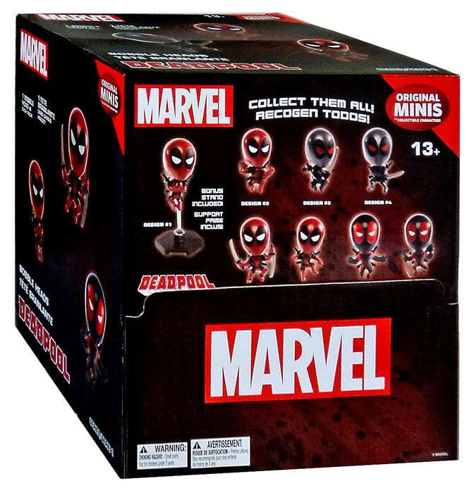 deadpool mystery minis