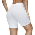 thumbnail image 3 of Simiya Molasus Women'S Cotton Underwear High Waisted Full Coverage Ladies Panties (Regular Plus Size) White 3Xl, 3 of 6