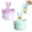D, variant on Keti Rabbit Ear Sink Filter Basket (2pcs) Green+Violet+,Cooking soup residue filtering,kitchen strainer,Stainless steel