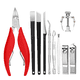 thumbnail image 1 of Kit de herramientas para uñas gruesas, cuchillo para pedicura, cortador de uñas, Kit de manicura para cutículas, herramientas para el cuidado de los pies, lima de uñas, 1 of 6