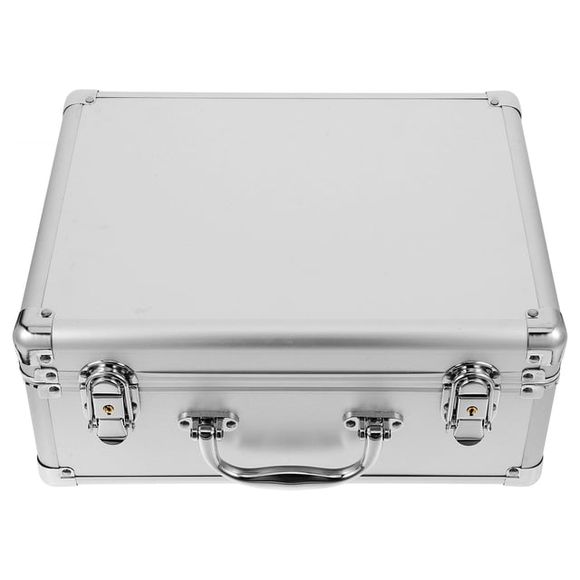BESTYASH Maletín Duro De Aluminio Con Asa Y Cerradura Para Organizar Y Proteger Herramientas