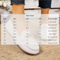 thumbnail image 3 of Women's Slip On Loafer Flats,Soft PU Flat Comfort Shoes All-Match Casual Daily Walking Shoes Gray 7.5, 3 of 6
