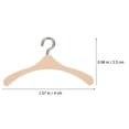 thumbnail image 2 of CIMAXIC 10Pcs Tiny Sweater Wood Hanger Wooden Metal Assorted Color for Micro Landscape Accessory, 2 of 8
