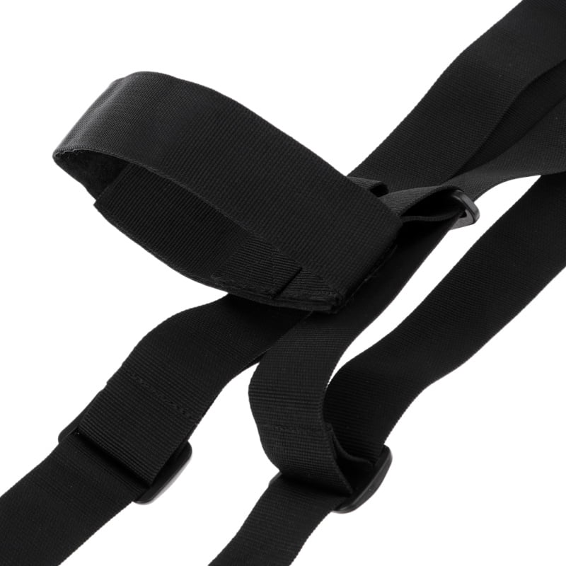 2 Sets Adjustable Backpack Shoulder Belt Carrier Ski Tote Ski Strap Webbing 