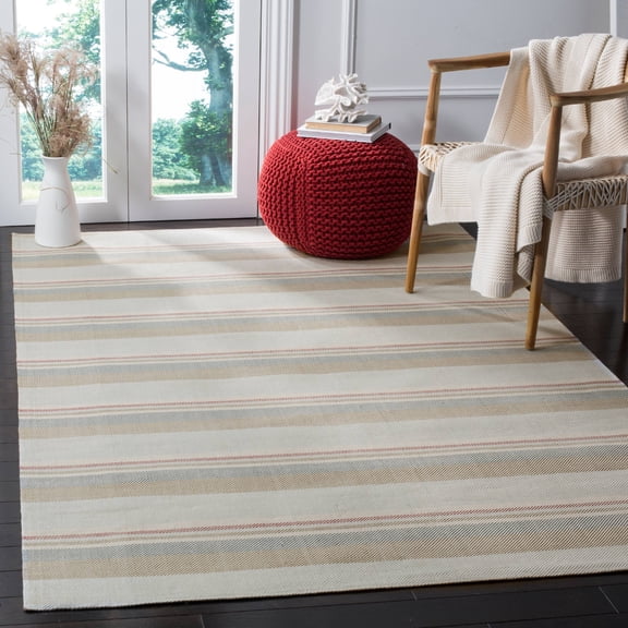 SAFAVIEH Marbella Fleur Striped Area Rug, Multi, 3' x 5'