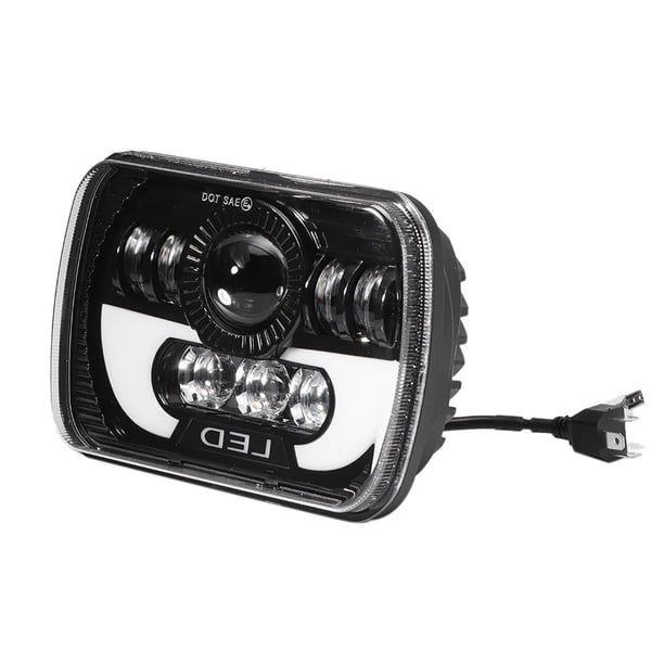 Faro Universal De 5x7 Pulgadas, Luz LED Cuadrada De 90W, Faro De Luz Alta/baja Resistente Al Agua