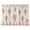 B, variant on Linen Blend Oven Door Curtain with Lace Trim and Bow Ties, 30.71x21.65 Inch