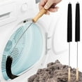 thumbnail image 2 of WEIOUKC Professional Clothes Dryer Vent Brush,Multi-Purpose Bendable Long Thin Cleaner Duster,Bendable Lint Brush for Washer Pipe & Refrigerator Coil Cleaning, Flexible Dust Removal Tool, 2 of 5