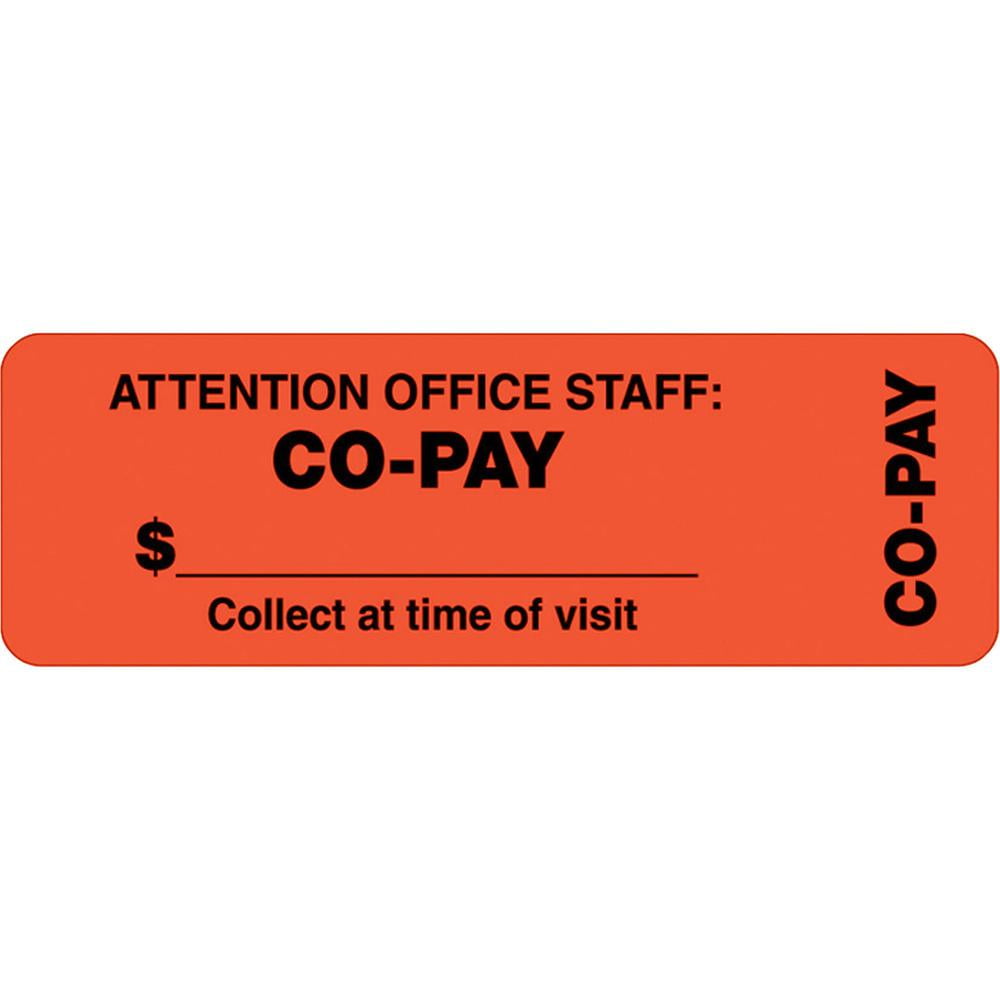 Tabbies CO-PAY Wrap Labels - Tabbies CO-PAY Wrap Labels -