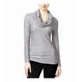 thumbnail image 2 of Maison Jules Womens Cowl-Snit Pullover Sweater, 2 of 2