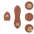 thumbnail image 4 of BLESIYA 5 Pieces Bag Buckles Closures Bag Fasteners for Crossbody Bag Jackets Casual Brown, 4 of 8