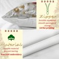 thumbnail image 6 of Yucurem Christmas Cushion Covers Set of 4, Christmas Tree Snowman Reindeer Santa Decorative Pillowcase for Home Sofa Living Room Couch Bed, 6 of 7