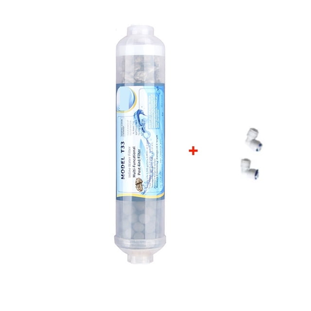 Pierre Maifan Alcaline Minéralisante Faible Filtre Multi-Étages avec Rayons Infrarouges Lointains Filtre PH/Calcium avec Connecteur 2 Pcs