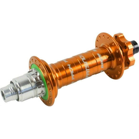 Hope Fatsno Pro 4 Rear Hub - 12 x 197mm, 6-Bolt, XD, Orange, 32H
