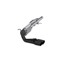MBRP 09  Chevrolet Silverado 1500 3in Cat Back Pre-Axle Dual Outlet w/ 4in Tip - Black Fits select: 2016-2018 CHEVROLET SILVERADO K1500 LT, 2014 CHEVROLET SILVERADO K1500