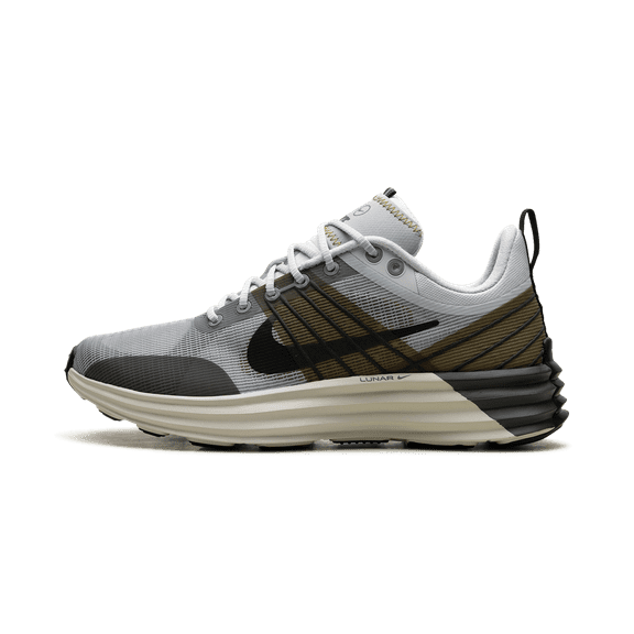 NIKE MENS Lunar Roam "PURE PLATINUM/BLACK-WOLF GREY-DESERT MOSS-LIGHT BONE-BLACK" DV2440 001 from Stadium Goods