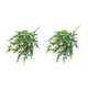 thumbnail image 5 of Wosthever 2 uds lavanda artificial flor falsa 7 puntas planta ramo fiesta boda jarrón decoración fotografía accesorios verde Verde 2piezas, 5 of 6