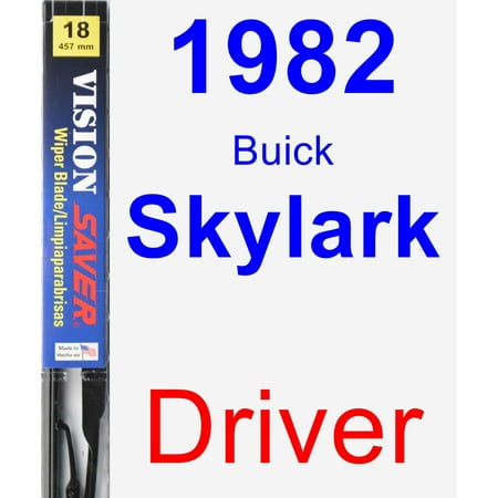 1982 Buick Skylark Brake - 1982 Buick Skylark Driver Wiper Blade - Vision Saver