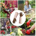 thumbnail image 1 of (Un par, marrón) Guantes de jardinería para mujeres/hombres - Guantes de poda de rosas, guantes de poda de rosas resistentes a las espinas con protección de antebrazo de puño largo LingWen 8390614673915, 1 of 1