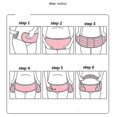 thumbnail image 4 of XL Cinturones para mujeres embarazadas, cinturón de maternidad para el vientre, cuidado de la cintura, soporte para el Abdomen, banda para el vientre, tirantes para espalda, Protector, ropa de ma, 4 of 5