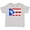 AC-Heather Grey, variant on Inktastic Puerto Rico Flag in Text Boys or Girls Toddler T-Shirt
