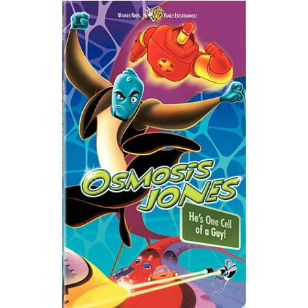 OSMOSIS JONES VHS Video Tape Movie CLAMSHELL RARE Chris Rock RARE VINTAGE