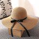 thumbnail image 2 of Paquete de sombrero de cubo para mujer, sombrero de paja plegable de verano, sombreros de playa flexibles, gorra de pesca, 2 of 5
