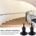 thumbnail image 4 of Wall Mounted Iron Handrail Support Bracket Railing Guide Banister For Stairs, 4 of 10